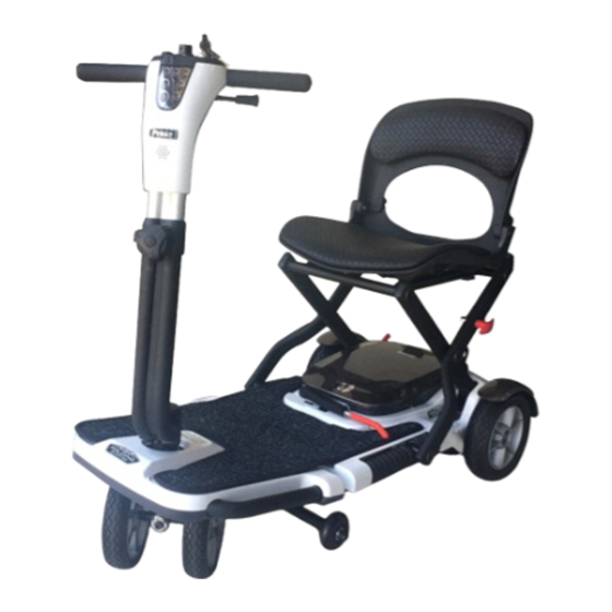 Pride Mobility S19 Handleiding