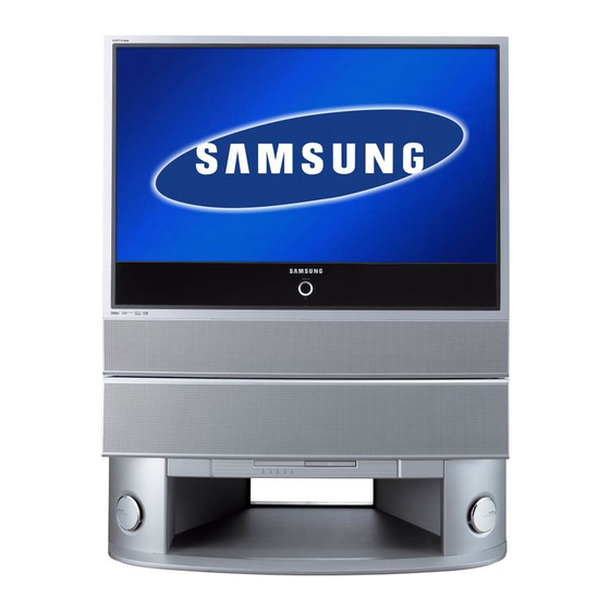 Samsung SP43H3HT Gebruikershandleiding