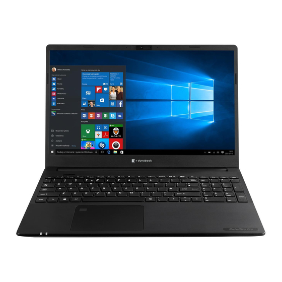 Toshiba dynabook Satellite Pro L50-G Gebruikershandleiding