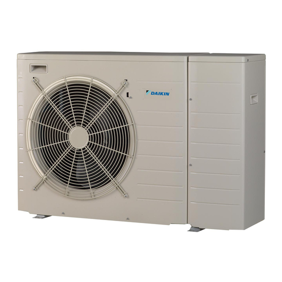 Daikin EWAQ004BAVP Uitgebreide Handleiding Voor De Installateur