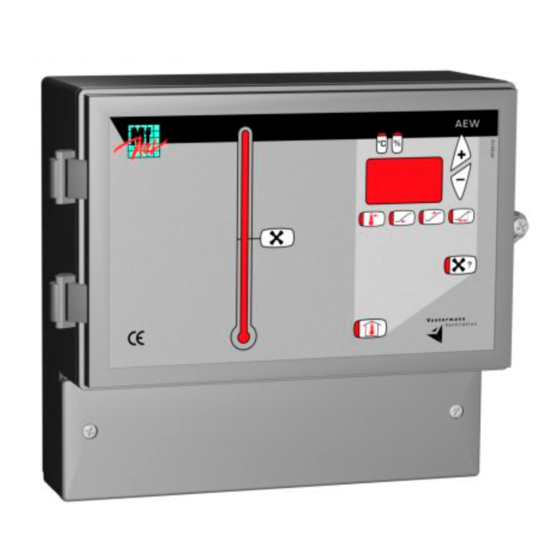 Vostermans Ventilation AEW Gebruiksaanwijzing