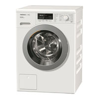 Miele WKF 301 SpeedCare Gebruiksaanwijzing