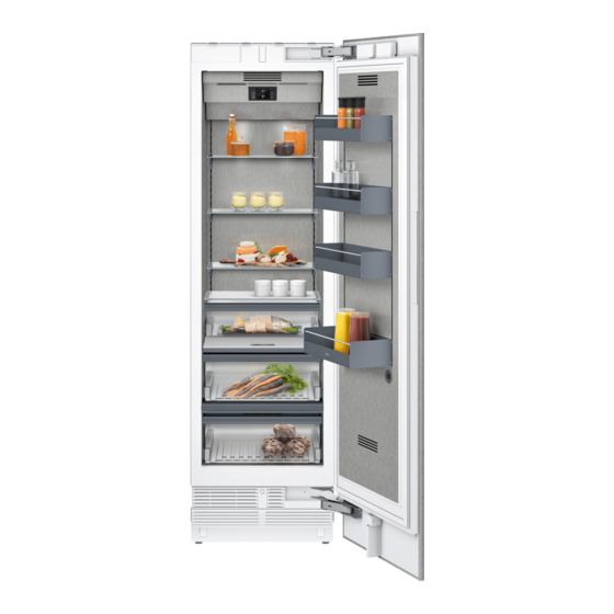 Gaggenau RC 462 Installatievoorschrift