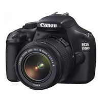 Canon EOS 1100D Instructiehandleiding