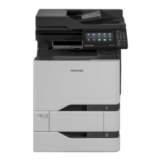 Toshiba e-STUDIO 389CS Gebruikershandleiding