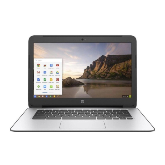 HP Chromebook 14 G4 Gebruikershandleiding