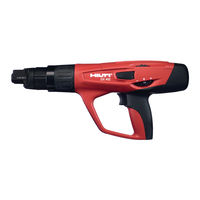 Hilti DX 462 Gebruiksaanwijzing