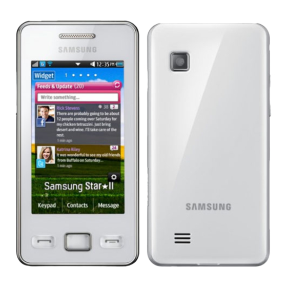 Samsung GT-S5260 Gebruiksaanwijzing