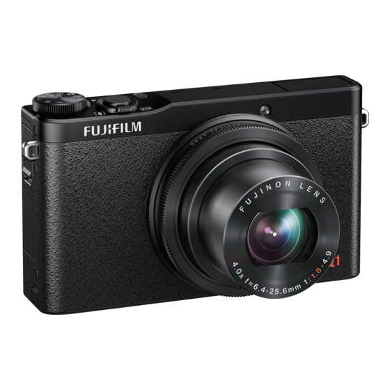 FujiFilm XQ1 Gebruiksaanwijzing