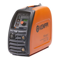 Kemppi Minarc Evo 150VRD Gebruiksaanwijzing