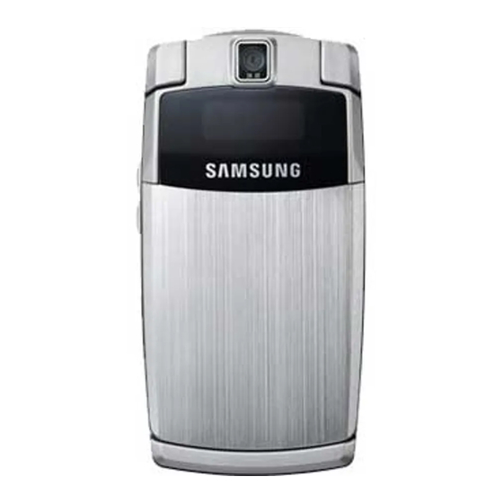 Samsung SGH-U300 Gebruiksaanwijzing