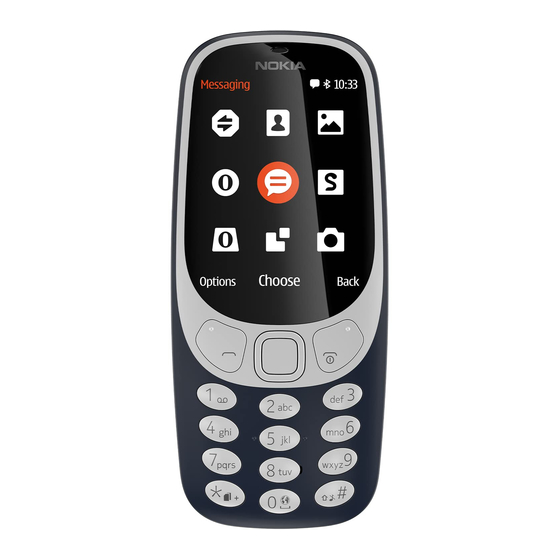 Nokia 3310 Gebruikershandleiding