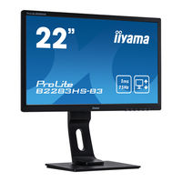 iiayma ProLite E2283HS Gebruikershandleiding