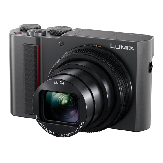 Panasonic Lumix DC-TZ200 Gebruiksaanwijzing