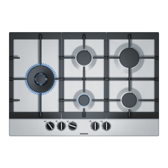 Siemens EP6A Series Gebruiksaanwijzing