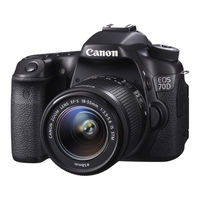 Canon EOS 70D W Basisinstructiehandleiding