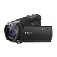 Sony HANDYCAM HDR-PJ760VE Bedieningshandleiding