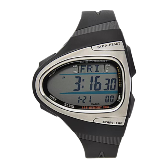 Casio 3073 Gebruiksaanwijzing