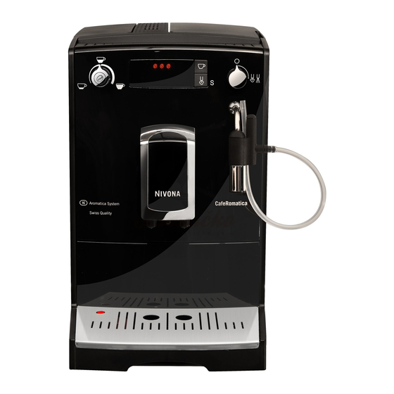 Nivona CafeRomatica NICR646 Gebruiksaanwijzing