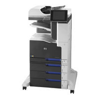 HP LASERJET ENTERPRISE 700 COLOR MFP M775z Gebruikershandleiding