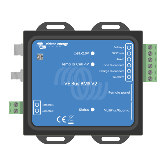 Victron energy VE.Bus BMS V2 Producthandleiding