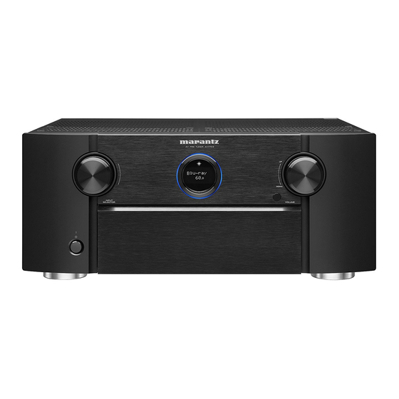 Marantz AV7703 Gebruiksaanwijzing