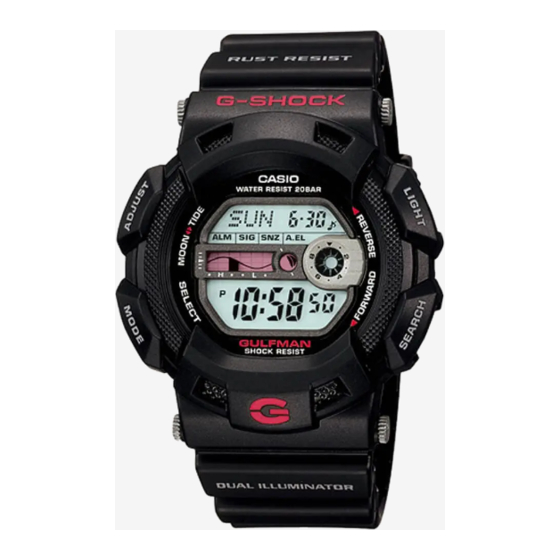 Casio 3088 Gebruiksaanwijzing