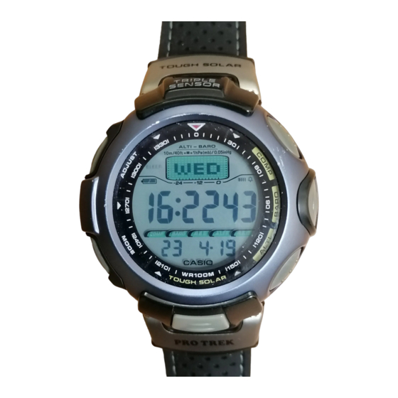 Casio 2471 Gebruiksaanwijzing