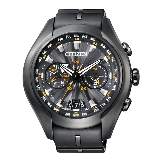 Citizen H909 Gebruiksaanwijzing