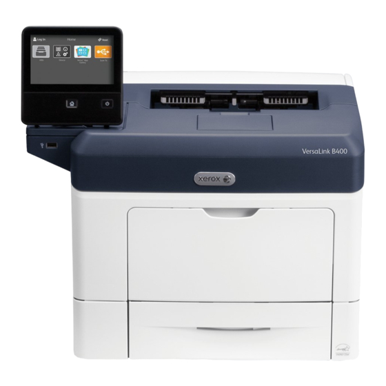 Xerox VersaLink B400 Handleiding Voor De Gebruiker