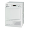Wasdrogers Miele T 8847 WP Gebruiksaanwijzing