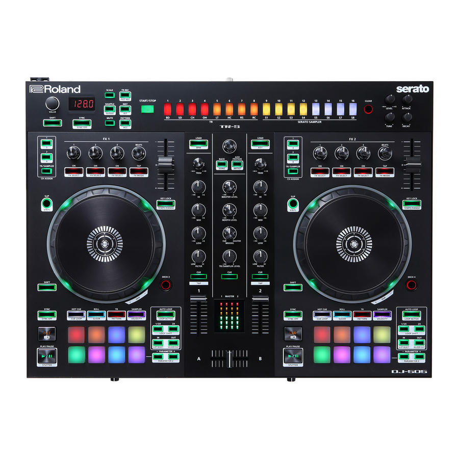 Roland DJ-505 DJ Controller
