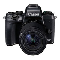 Canon EOS M5 Gebruikershandleiding