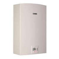 Bosch Therm 8000 S GWH 27 CTD E F6 25 R Installatie- En Bedieningsvoorschriften