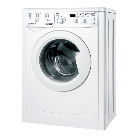 Indesit IWND 61252 Gebruiksaanwijzing