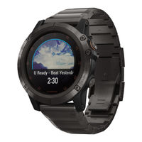 Garmin FENIX 5X Gebruikershandleiding