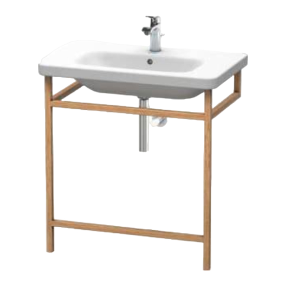 DURAVIT DuraStyle DS 9884 Montagehandleiding