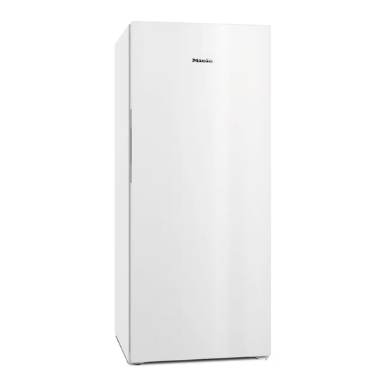 Miele FN 4849 Series Gebruiksaanwijzing