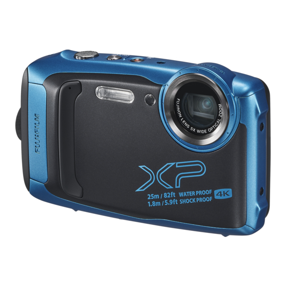 FujiFilm Finepix XP 140 Series Gebruiksaanwijzing