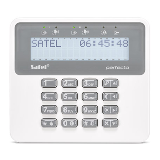 Satel PERFECTA-IP Series Gebruikershandleiding