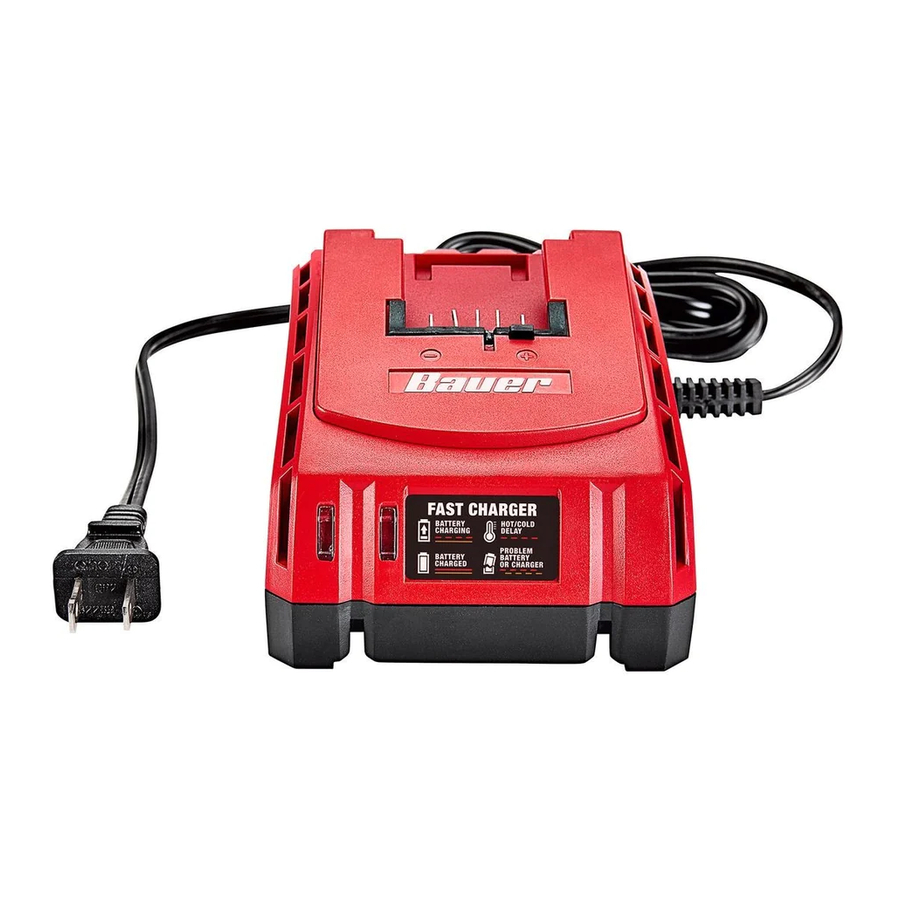 Bauer 1906C-B, 57006 - 3 Amp Rapid-Plus Batterijlader