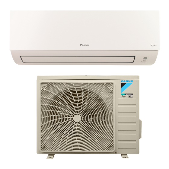 Daikin Sieta ATXQ25AMV1B Gebruiksaanwijzing