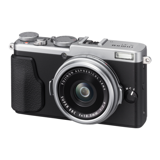 FujiFilm X70 Gebruiksaanwijzing