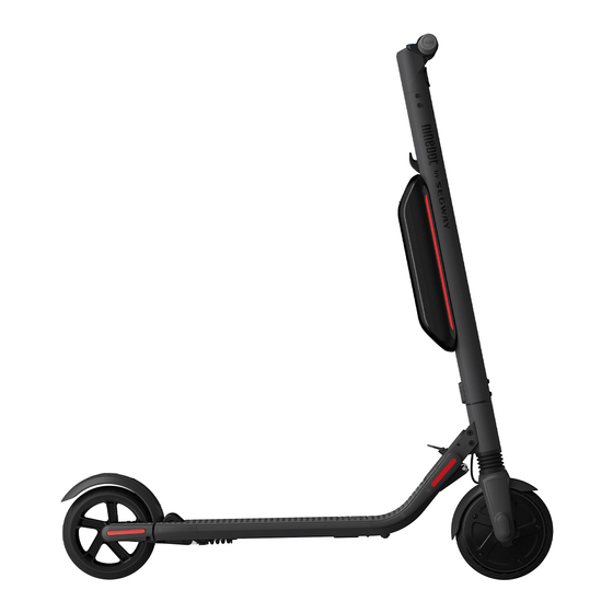 Segway ninebot KickScooter ES Series Gebruikershandleiding