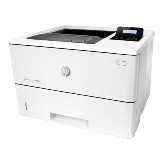 HP LaserJet Enterprise M506 Series Gebruikershandleiding