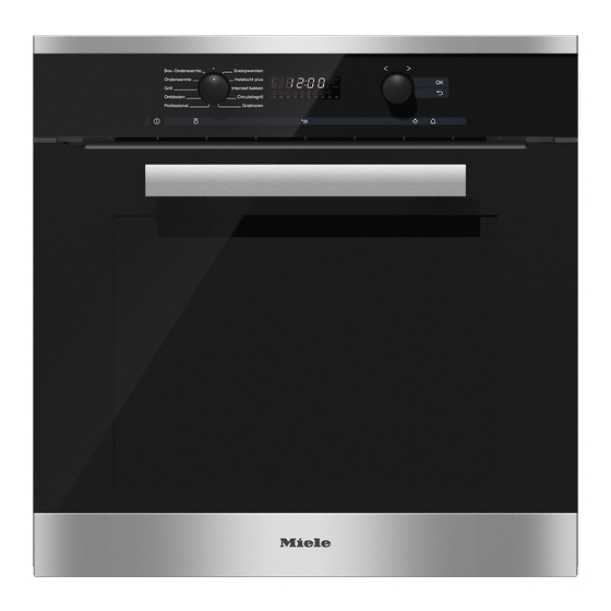 Miele H6260B Gebruiks- En Montagehandleiding