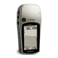 Garmin eTrex Legend H Gebruikershandleiding