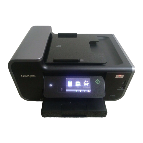 Lexmark Pro800 Gebruikershandleiding