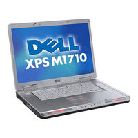 Dell XPS M1710 Gebruikershandleiding