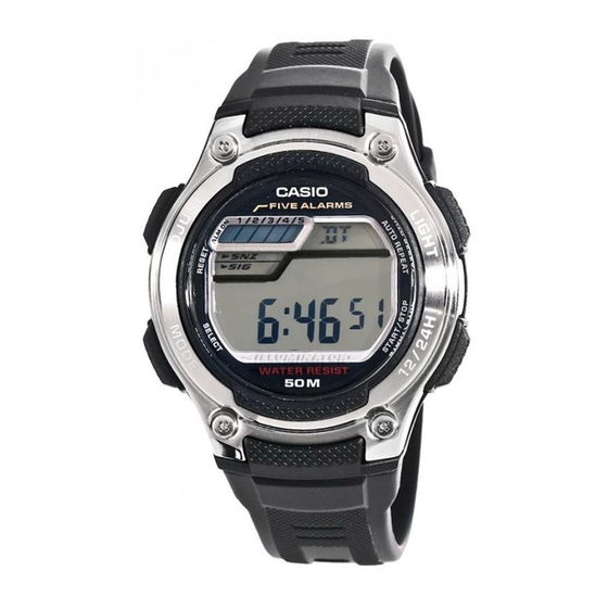 Casio 3149 Gebruiksaanwijzing